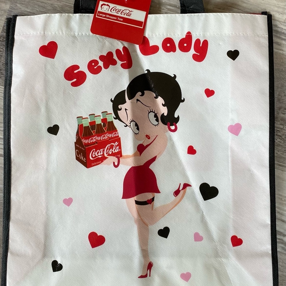 Betty Boop Shopping‎ Tote Reusable Shopping Bag